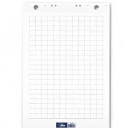 Papīra bloks Flipchart Forpus, rūtiņu 60x85cm 20lpp