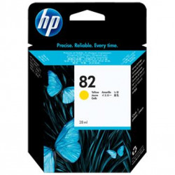 INK CARTRIDGE YELLOW NO.82/28ML CH568A HP