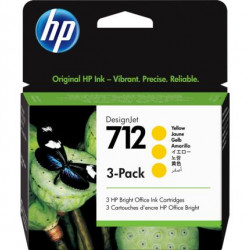 INK CARTRIDGE YELLOW NO.712/3PACK 3ED79A HP