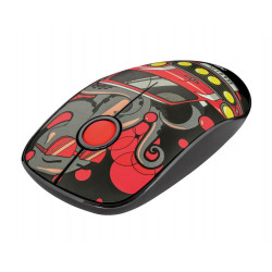 MOUSE USB OPTICAL WRL SKETCH/SILENT RED 23336 TRUST