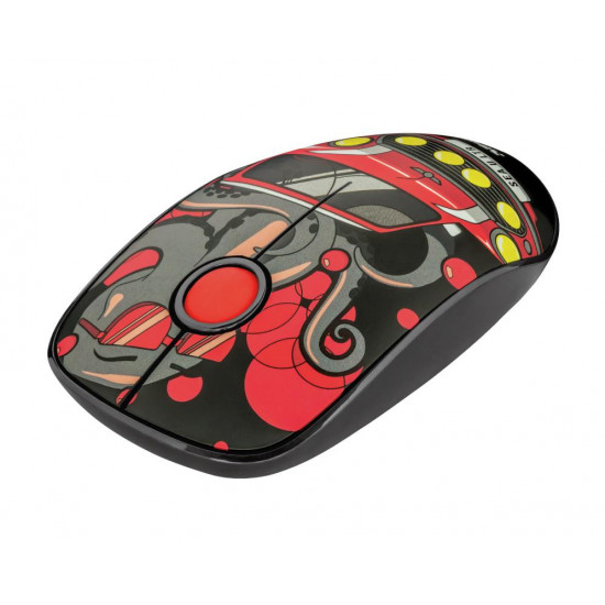 MOUSE USB OPTICAL WRL SKETCH/SILENT RED 23336 TRUST