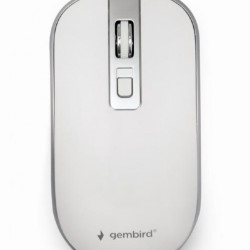 MOUSE USB OPTICAL WRL WHITE/SILVER MUSW-4B-06-WS GEMBIRD