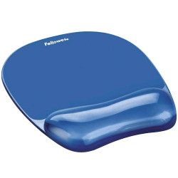 MOUSE PAD CRYSTAL GEL/BLUE 9114120 FELLOWES