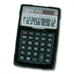 Kalkulators Citizen WR3000, ūdensizturīgs