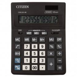 Калькулятор Citizen Correct D-312 12р черный (аналог CDB1201-BK)