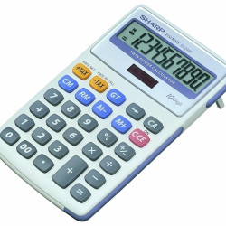 Настольный калькулятор Sharp EL-334FB, черный