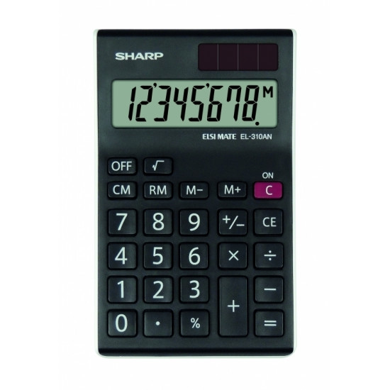 Galda kalkulators Sharp SH-EL310ANWH, balts