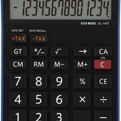 Настольный калькулятор Sharp EL-145TBL, черный