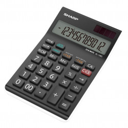Galda kalkulators Sharp SH-EL128CWH, balts