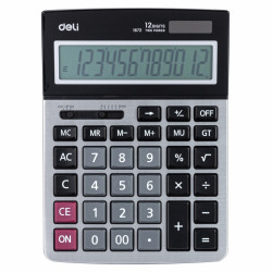Galda kalkulators Deli 1672, 211х154х41mm