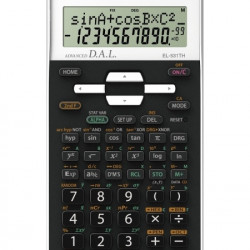 Школьный калькулятор Sharp SH-EL531THWH, белый