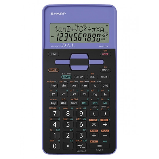 Школьный калькулятор Sharp SH-EL531THBVL, лиловый