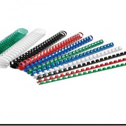 *Köitespiraal Forpus 10mm, plastik, punane
