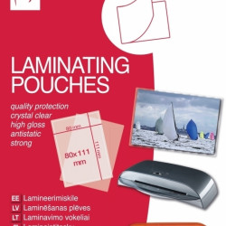 Laminēšanas plēve College Antistatic, 80x111mm, 125mikr, 100 loksnes, glancēta