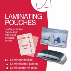 Laminēšanas plēve College Antistatic 60x90mm, 125mikr, 100 loksnes, glancēta