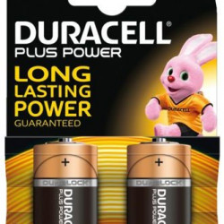 Батарейки типа Duracel C/LR14 PLUS 2 шт.
