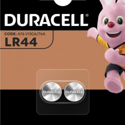 Baterijas Duracell, LR44, A76, V13GA, 76A, 2gab/iep