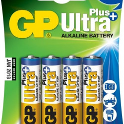 Baterija GP Ultra Plus AA/LR6 1.5V Alkaline, 4 gab.