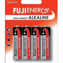 Baterijas FUJI High Energy Alkaline, AA, LR6, 1.5V, 4gab/iep