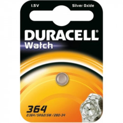 *Baterija Duracell D364/V364/SR60 1.5V, 1 gab.