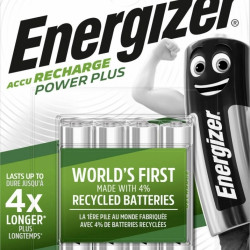 Аккумуляторные батарейки Energizer 800mAh HR03 AAA