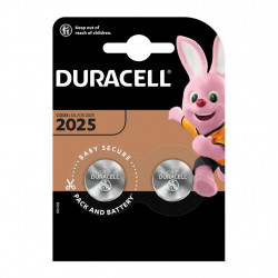 Baterijas Duracell CR2025 litija, 2 gab/iep