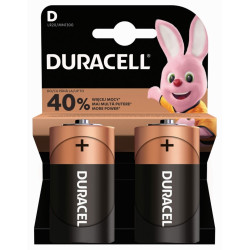Baterijas Duracell Basic, MN1300, D/LR20, 1.5V, 2gab/iep