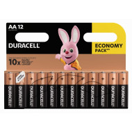 Baterijas Duracell Basic, AA, MN1500, LR06-12BB, 12gab/iep