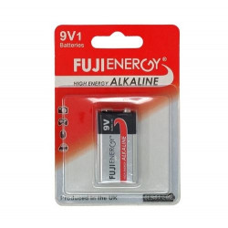 Baterijas FUJI High Energy Alkaline, MN1604, 6LR61, 9V, 1gab/iep