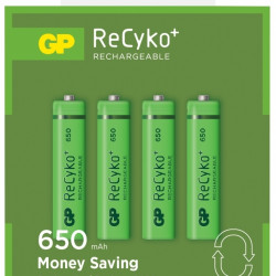 Аккумуляторные батарейки GP ReCyko AAA 1, 2V, 850mAh 1тк
