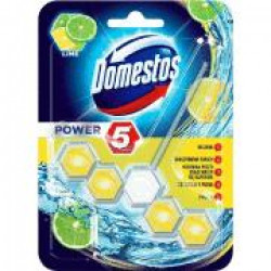 Блок для бочка унитаза Domestos Power 5 Lime, 50г