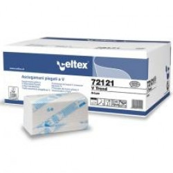 Бумажные полотенца CELTEX V 2слойные 15пачек