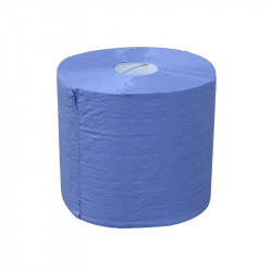 Industriālais papīrs Bobbina Blue, 3 slāņi, 1 rul. 192m, zils