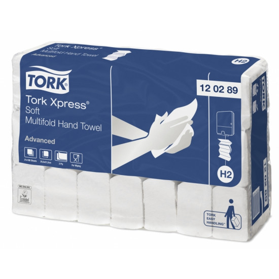 Бумажные полотенца TORK-H2 MINI/H2 Advanced Soft 21рул