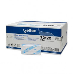 Бумажные полотенца Celtex 27122 V 2слойные 20пачек