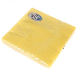 Papīra salvetes Esse 33x33cm, 3 slāņu, 20 gab, dzeltenes