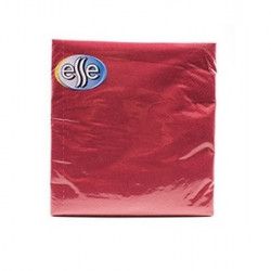 Papīra salvetes Esse 33x33cm, 3 slāņu, 20 gab, sarkans