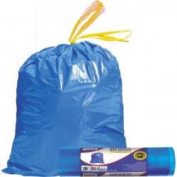 *Atkritumu maisi sasienami CleanLab LD, 50x60cm, 35L, 12mic, 15gab/rullī, zili