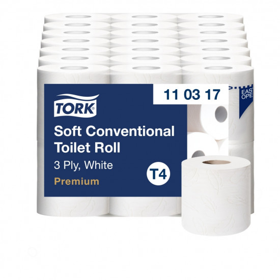 Бумага туалетная TORK Soft 3ck.6шт.