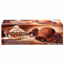 Cepumi Papagena ar šokolādes krēma pildījumu 150g