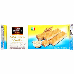 Vafeles Feiny Biscuits ar vaniļas pilldījumu 250g