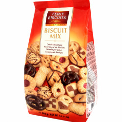 Cepumi Feiny Biscuits 400g, asorti