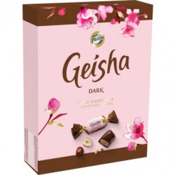 Tumšās šokolādes konfektes Fazer Geisha 150gr