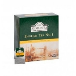 Melnā tēja Ahmad Tea English No.1, 100 gab.x2g