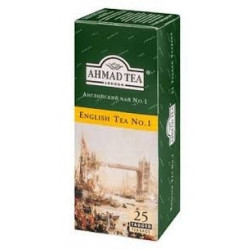Melnā tēja Ahmad Tea English No.1, 25 gab.x2g