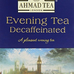 Melnā tēja Ahmad Tea Evening bez kofeīna, 25 gab.x 2g