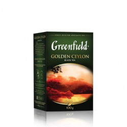 ***Melnā beramā tēja Greenfield Golden Ceylon 100g