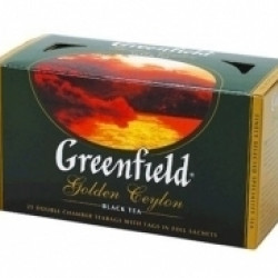 ***Melnā tēja Greenfield Golden Ceylon, 25 gab.x2g