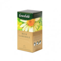 Zāļu tēja Greenfield Rich Camomile, 25 gab.x1.5g