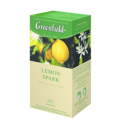 ***Melnā tēja Greenfield Lemon Spark, 25 gab.x1.5g